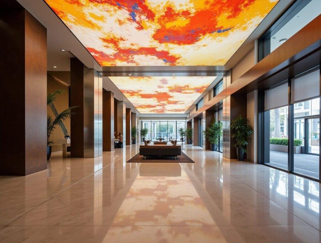 Ceiling Printed