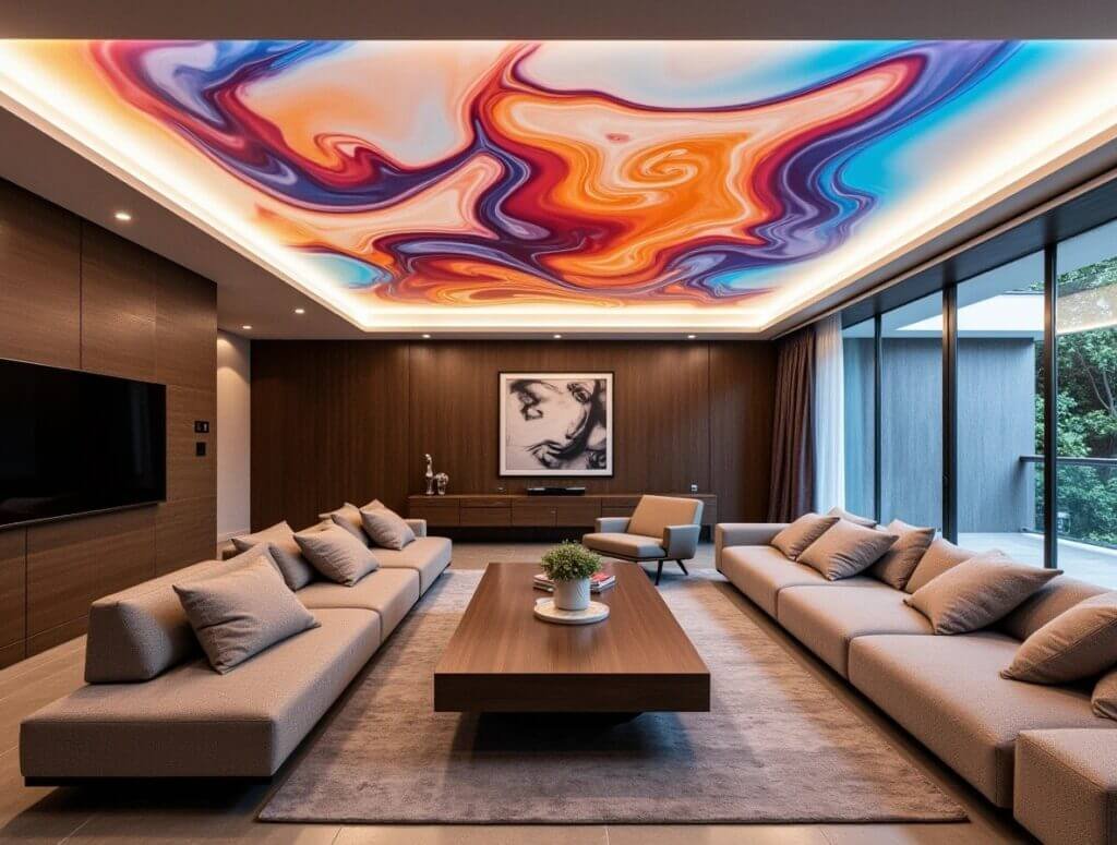 Ceiling Printed